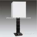 best price E26 E27 On/Off Rocker Switch bedside hotel table lamp black wood desk lamp